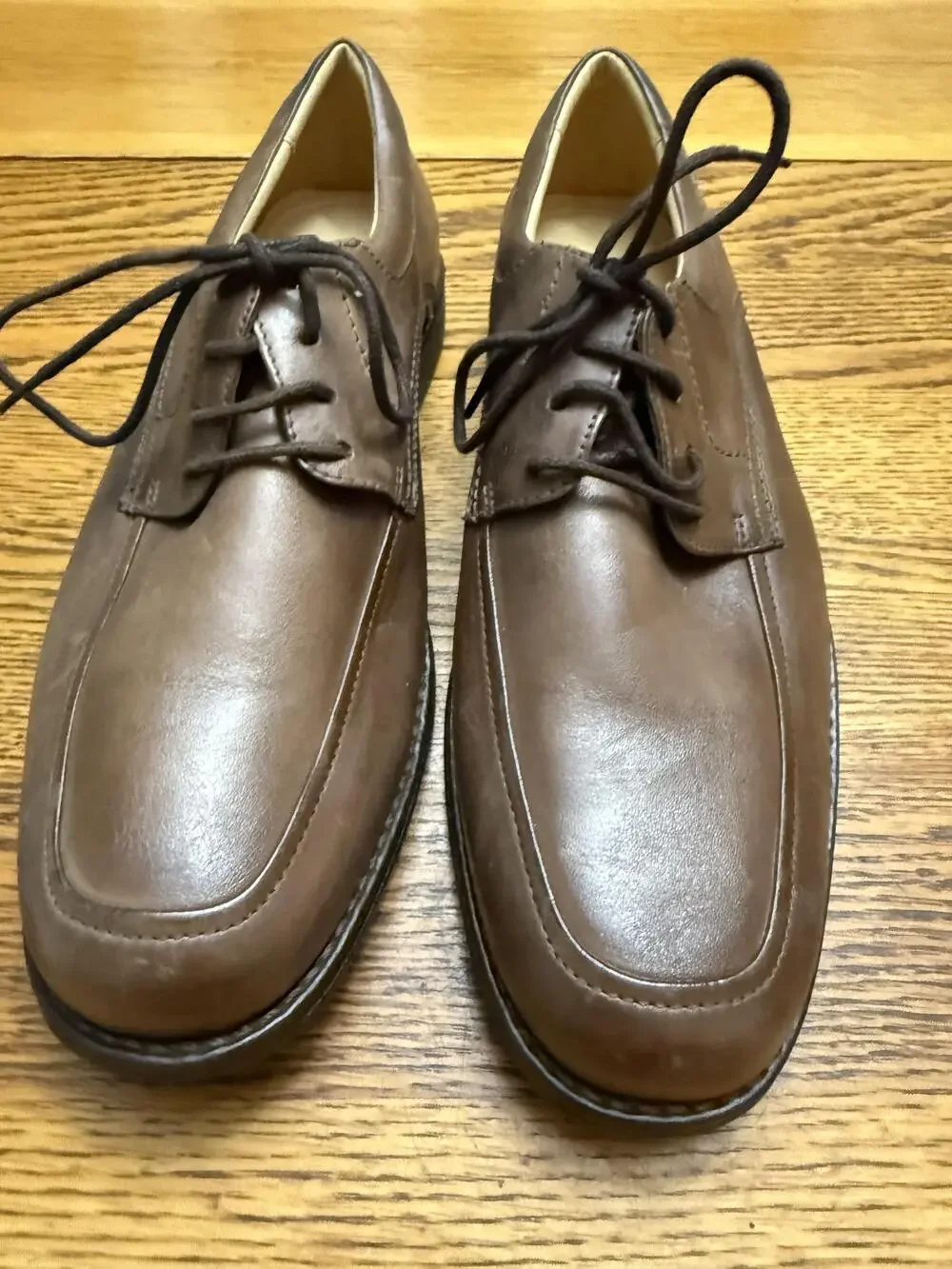 Jos A Bank Shoes Mens Size 9D Brown Leather Dress Oxford Lace Up Business Work